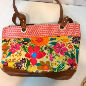 Floral handbag
